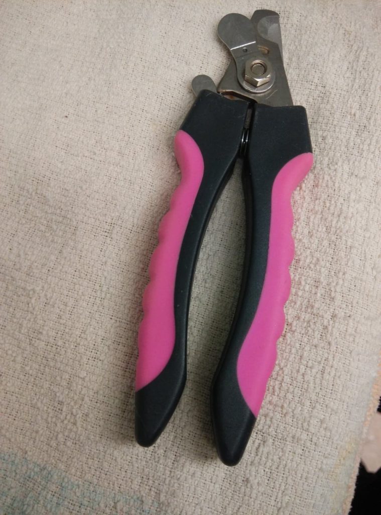 alt="scissor nail clippers for dogs"