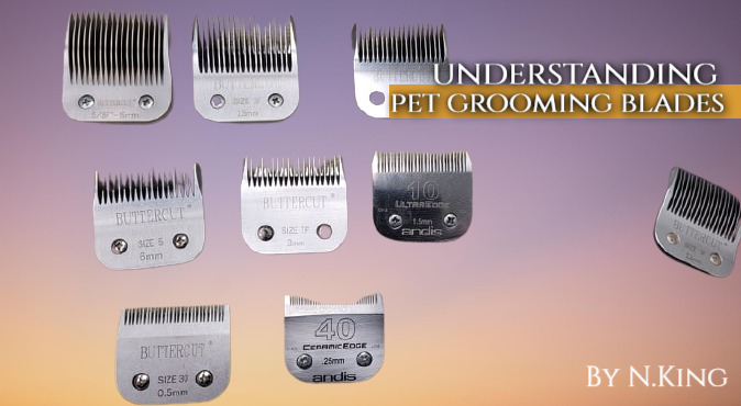 alt="dog and cat grooming clipper blades"